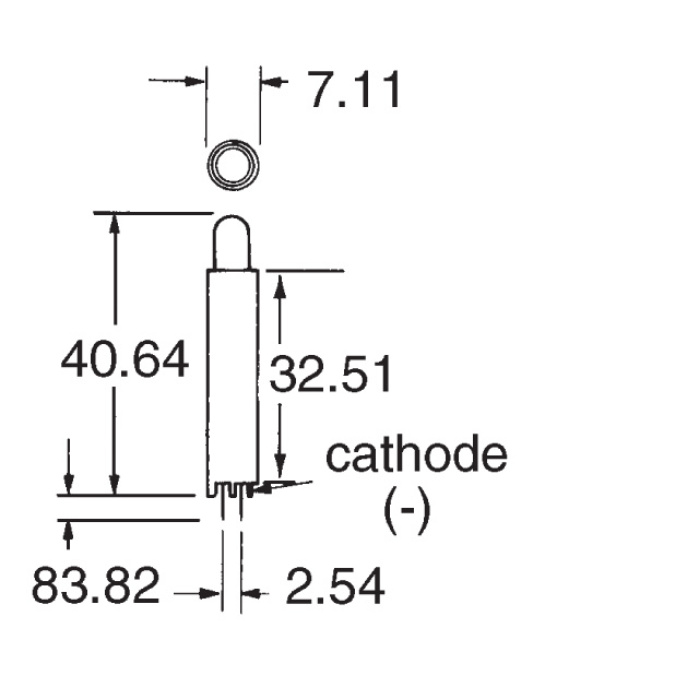 5341H7 Visual Communications Company - VCC  LED - Circuit imprimé Indicateurs Réseaux Barres lumineuses Graphiques à barres